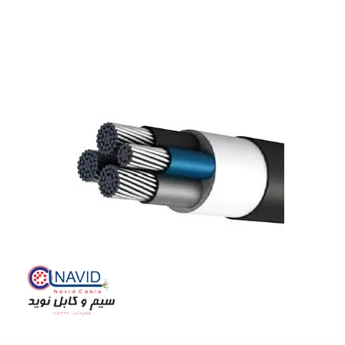 کابل آلومینیومی زمینی 25 50*3 نوید کابل